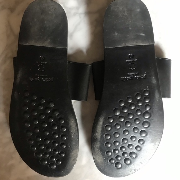 Pedro Garcia black chunky sandals with crystal 40 - Picture 5 of 5